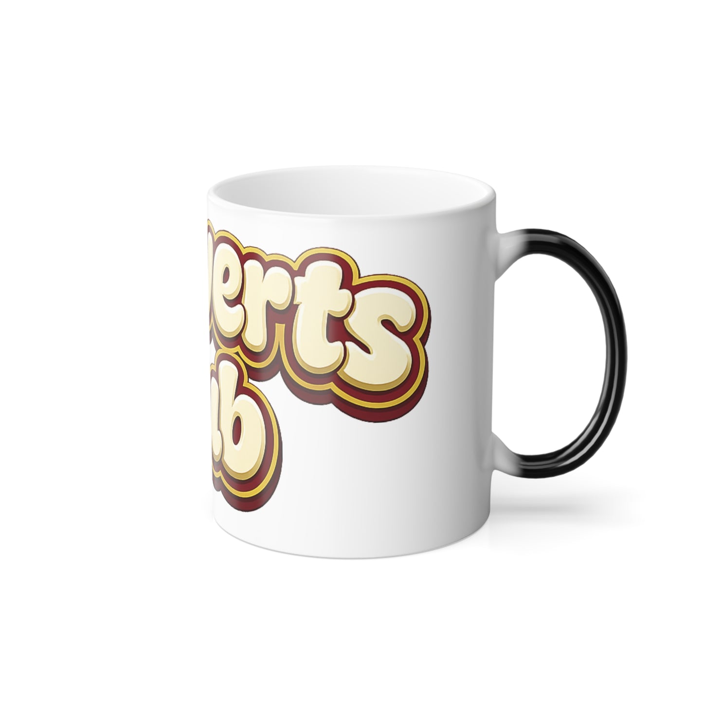 Introvert Club Color-Changing Mug — 11oz Retro Typography Coffee Cup